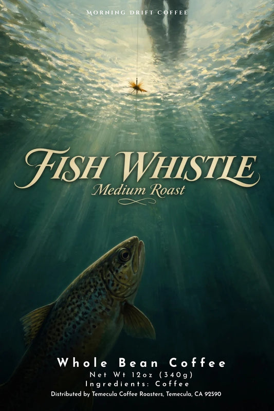 Fish Whistle (Medium Roast) - The cup that meets you at the water.