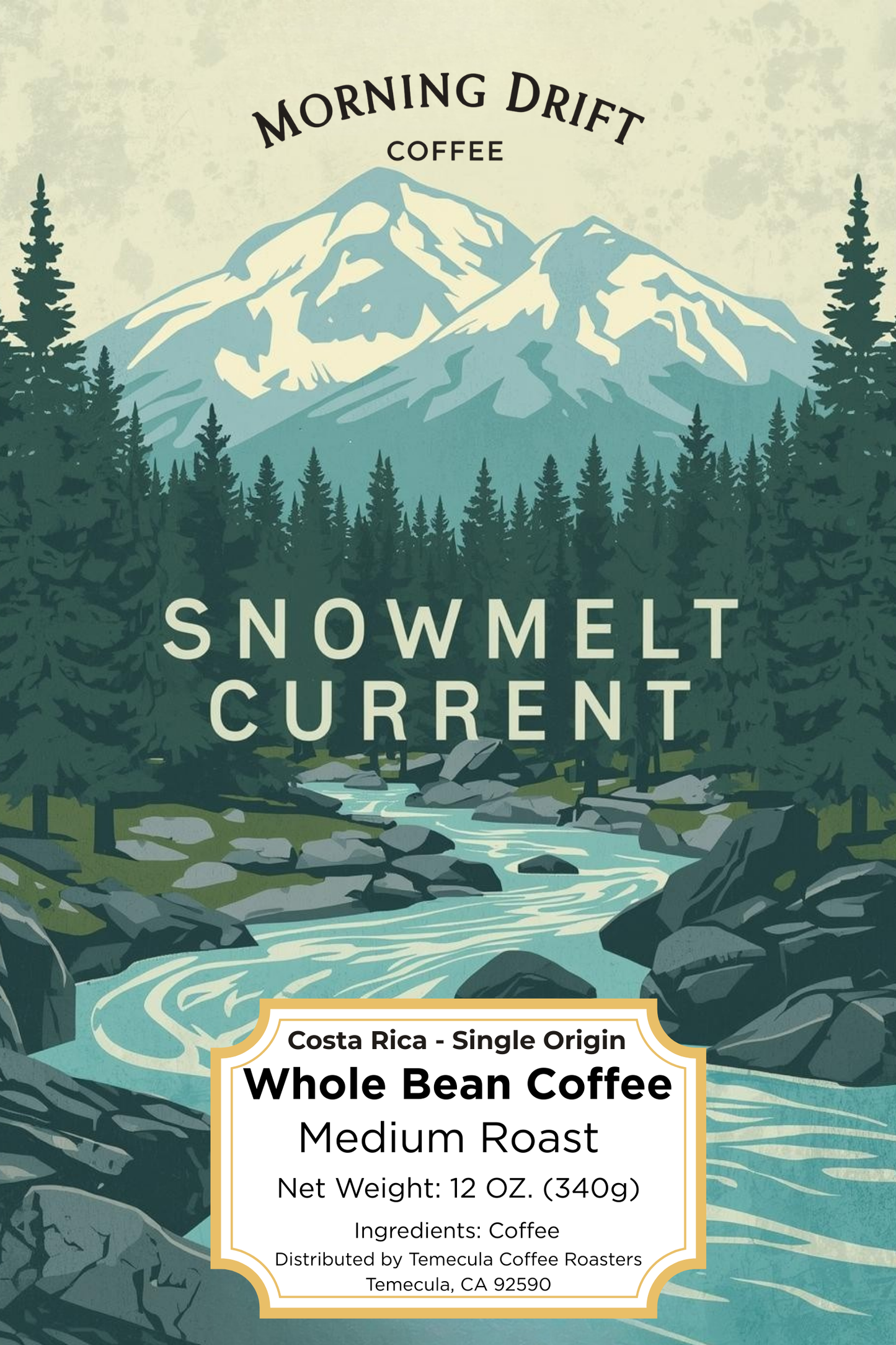 Snowmelt Current (Medium Roast) - Morning Drift Coffee
